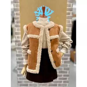 [레코브](하남점)덤블 무스탕 베스트(LC31EZMT604X)