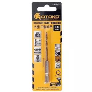 고품질 OTOKO 스텐레스 드릴비트 3mm/ 스텐기리 코발트 코발트기리 (WD0FC03)
