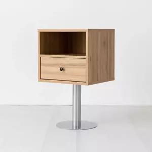 [마켓비]폴라보 수납 협탁 3965 NTM6539 캄포어베니어 3448.0210