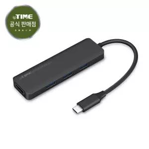 ipTIME UC305HDMI plus 5포트 USB 3.0 Type C 멀티 포트 허브