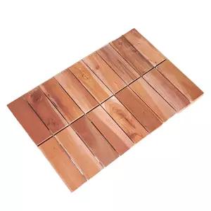 마호가니 원목발판 블럭형 / 화장실 베란다 현관 욕실발판 발매트