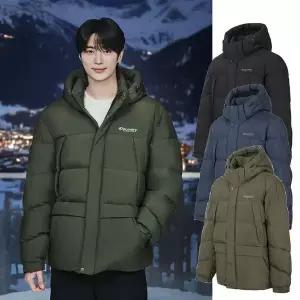 갤러리아 디스커버리 남성 베른 구스다운 숏패딩 DMDJ6A056