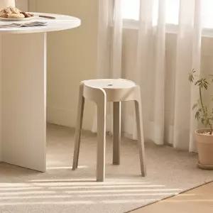 [모던하우스(가구)] 모던하우스 머랭 원형 스툴 베이지 CF1225010