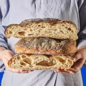 [비건 천연 르방 발효] 고단백 저당 대용량 슬랩 600g 1+1개 (총 2개)