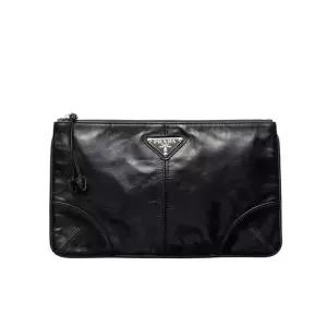프라다 가죽 파우치 블랙 2MB052_2CX7_F0002
