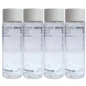 이니스프리 애플 씨드 립앤아이 메이크업 리무버 100ml 4개