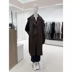 [롯데백화점]SOUP 목도리 탈부착  롱코트  SBBHC84B