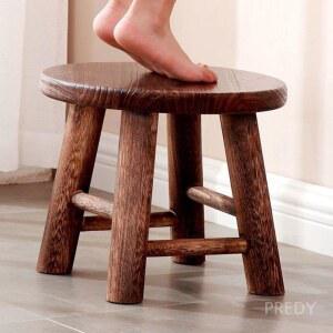 원목 스툴 의자 우드 낮은 사각 화분 스톨 미니의자 나무 미니 소형