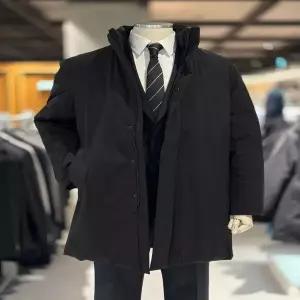 지오지아 25FW 2컬러 프리미엄 구스다운 하이넥 패딩코트 ADF4FP1904