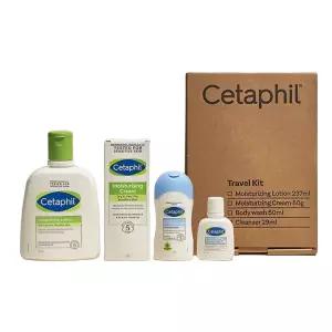세타필 여행용 트래블 키트(로션 237ml+크림 50g+바디워시 50ml+클렌저 29ml)
