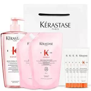 [케라스타즈](강남점)[단독][본품용량증정] 방 제네시스 대용량 샴푸 1.5L 세트 (본품 500ml+리필 500ml...