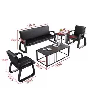 휴게실 소파 로비 소파 3인용 벤치 가죽 1인용 카페 업소용