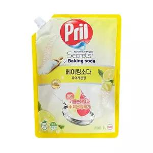 프릴 시크릿 오브 퓨어레몬 리필 1L 1개 / 설거지 주방세제