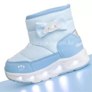 유리상 어린이부츠 발광 반목 방한화 유아방한부츠