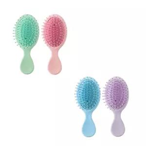 쿠션 미니 빗 브러쉬 미용 헤어 머릿결 머리뭉침 두피손상