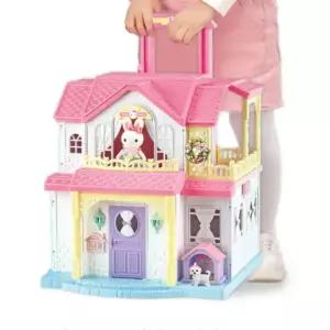 불빛 인형놀이집 캐리어 2층 장난감집 여아 생일선물 4살 3살 놀잇감 두돌