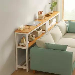 소파뒤선반 틈새 협탁 선반 슬림 책장 책꽂이 책상선반 침대 헤드 사이드테이블 1단 1
