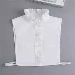 [알티피아]여성 블라우스 레이스 차이나카라 코튼 페이크 이너셔츠