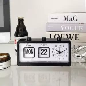 감성 인테리어 장식 소품 레트로 탁상 달력 스마트 플립 시계 카페 신혼 집들이 선물
