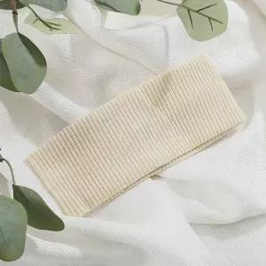 [하프클럽/](엔젤슈슈) 심플 골지 터번 헤어밴드 핸드메이드