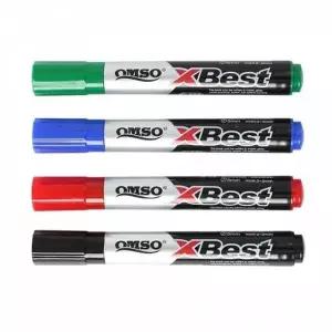 [하프클럽/]유성매직 3mm 4색세트 컬러유성매직 유성펜 보드마카