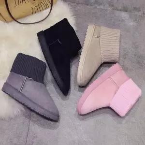 [하프클럽/셀러허브_여성트랜드패션]여성 발목 겨울 방한 퍼 방한화 부츠