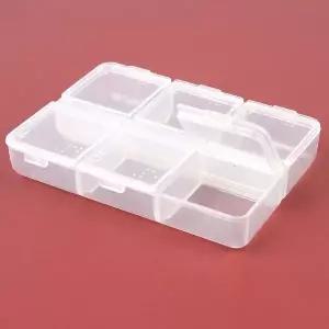 [하프클럽/]귀걸이 정리용 소품케이스 보석 머리끈 분류 정리통