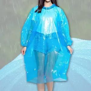 [하프클럽/]우비 방수 형광 판초우의 비옷 우의 안전 밝은 작업용