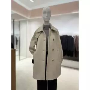 [롯데백화점]SOUP 등판구스 비죠카라 하프코트  SBBHC3H5