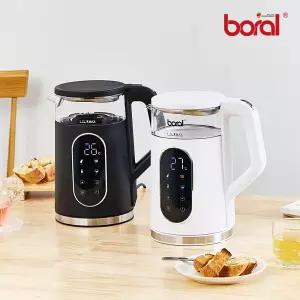 보랄 BIG LCD 디지털 이중 글래스 전기주전자 1.7L BR-602D