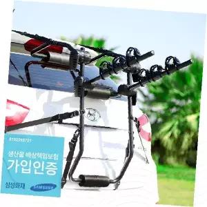 자전거 캐리어 차량용 트렁크 거치대 접이식 고정 클램프 야외 라이딩