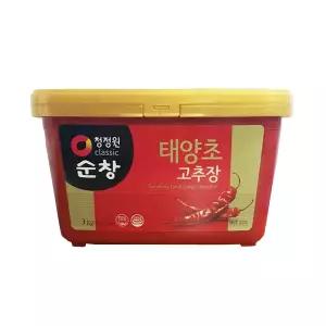 청정원 순창 태양초 고추장 3kg