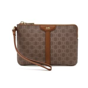 [AK플라자] [닥스핸드백] 세인트바넷 브라운 DD패턴 미니 클러치백 DCWA6E804
