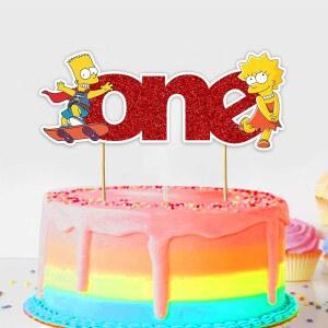 Seyal Brt 심슨 원 케이크 토퍼