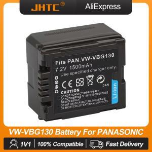 VW VBG130 배터리 1500mAh 파나소닉 SDR-H20 HDC-SD1 카메라