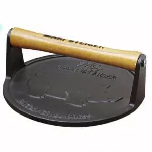 버거프레스 무쇠 프레스 누르개 패티 주방도구 누름판