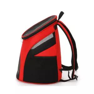 메쉬 투명창 강아지 고양이 외출백팩 소형가방 개가방