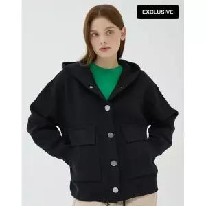 [하프클럽/레노마레이디]26신상 니트 후드 자켓-O7H4RKJK020