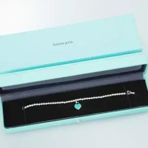 티파니 리턴투 티파니 블루하트 팔찌 