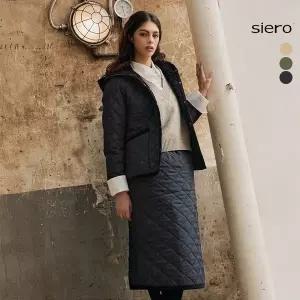 루시앙 시에로 여성 퀼팅 셋업 (자켓+스커트) 3종 택1