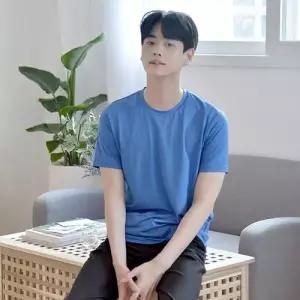 교복몰 쫀쫀 스판덱스 티셔츠 12컬러 (남여공용) 반티 WDFD88C