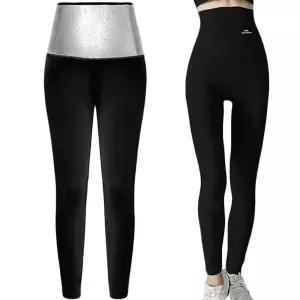 여성 다이어트복 바지 하이웨스트 땀복 9부 레깅스 사우나슈트 땀복