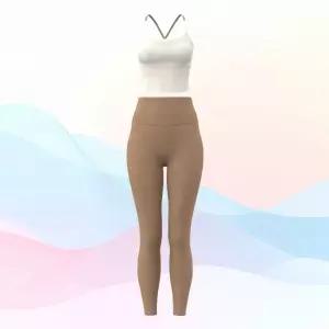 나시끈 브라탑 고탄력 레깅스 세트 요가 필라테스여성 헬스복 헬스 운동