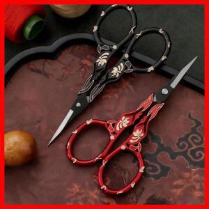 /십자수용 재단 가위 실 자르는 도구 티백 커터 차 잎 가위 레이스 가위 작은 손가위