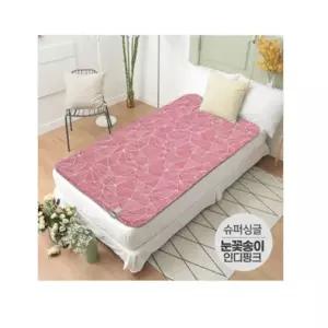 싸파 [해든마루] 전기요 눈꽃송이 인디핑크 (슈퍼싱글) 워셔블