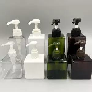 사각 샤워 보틀 손세정제 디스펜서 세제 소분 용기/디스펜스/가정용/케이스/핸드워시/디펜서/고급/펌프
