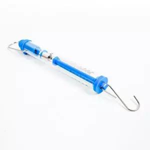 투명 용수철 저울 측정용 수칭 투명 용수철 저울 2500g 매달림 원통형 간이 2.5kg 아날로그 플라스틱