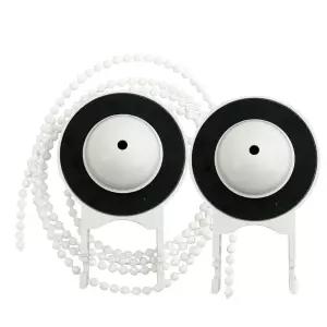 변기부속품 국내생산 (양변기 pvc고무덮개 2개+구슬줄 120cm)마개