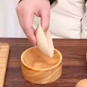 만두피 둥글리는틀 만두피절구 딤섬 만두 만드는 절구통