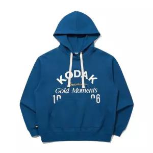 코닥 KODAK 골드모먼트 빅로고 후드 티셔츠 BLUE K6123LHDB1BLU 196977